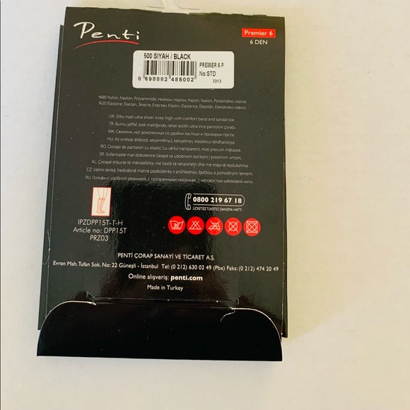 3 new packs ultra thin black knee-highs socks 5 Den & 6 Den & 7 Den - Picture 7 of 8